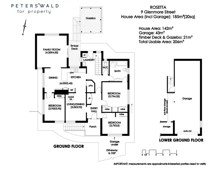 Floorplan of Homely house listing, 9 Glenmore Street, Rosetta TAS 7010