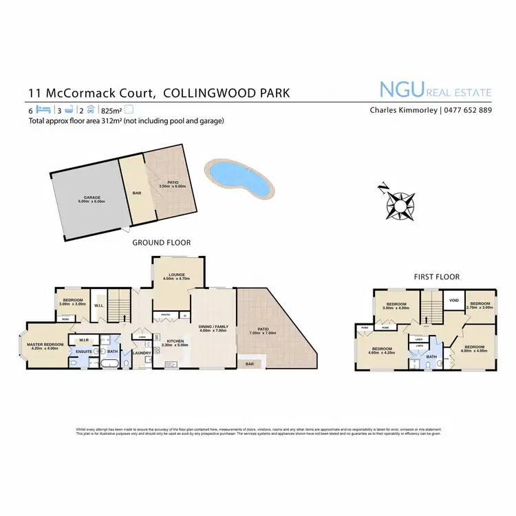 Floorplan of Homely house listing, 11 McCormack Court, Collingwood Park QLD 4301