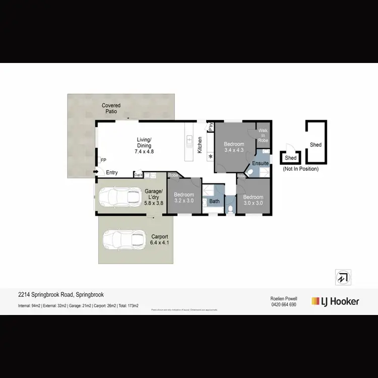 Floorplan of Homely house listing, 2283 Springbrook Road, Springbrook QLD 4213