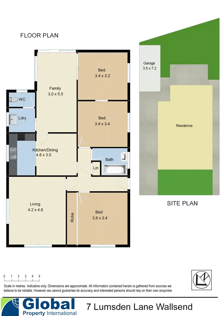 Floorplan of Homely house listing, 7 Lumsden Lane, Wallsend NSW 2287