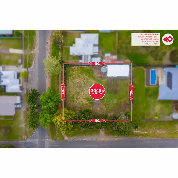 Floorplan of Homely land listing, LOT Lot 1, 59 Staughton Street, Meredith VIC 3333