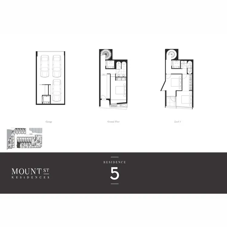 Floorplan of Homely townhouse listing, 62 Mount Street, Pyrmont NSW 2009
