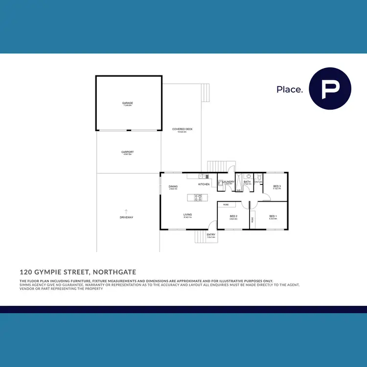 Floorplan of Homely house listing, 120 Gympie Street, Northgate QLD 4013