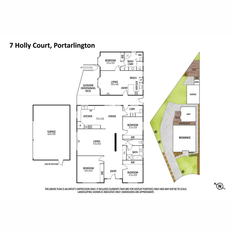 Floorplan of Homely house listing, 7 Holly Court, Portarlington VIC 3223