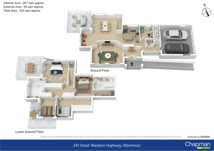 Floorplan of Homely house listing, 241 Great Western Highway, Warrimoo NSW 2774
