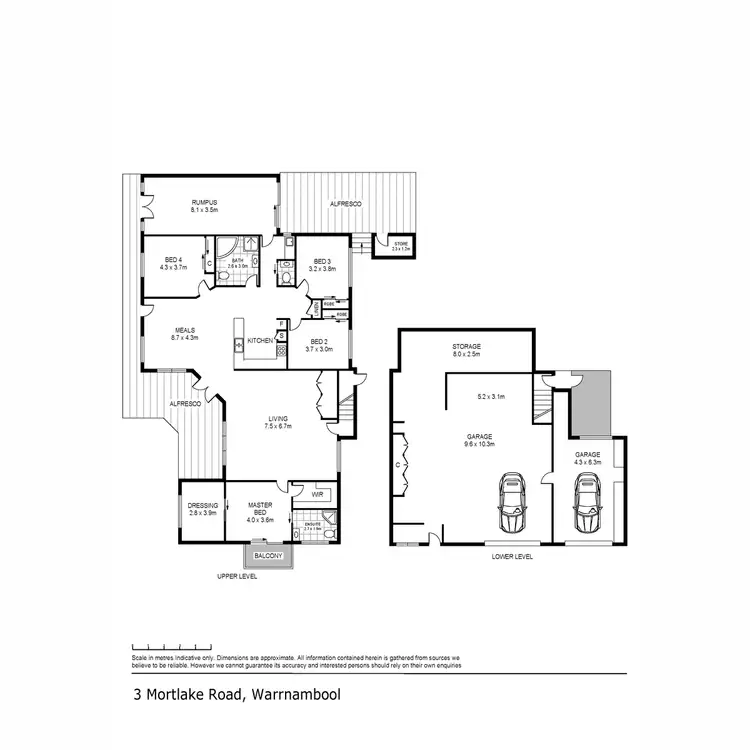 Floorplan of Homely house listing, 3 Mortlake Road, Warrnambool VIC 3280