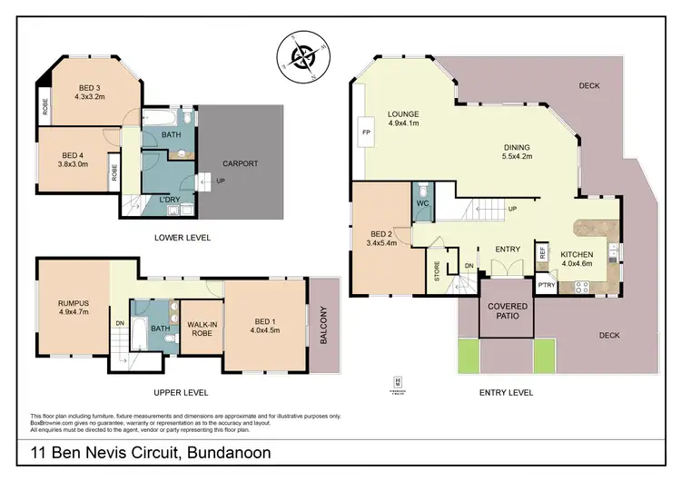 Floorplan of Homely house listing, 11 Ben Nevis Circuit, Bundanoon NSW 2578