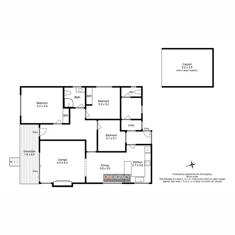 Floorplan of Homely house listing, 53 Bass Highway, Parklands TAS 7320
