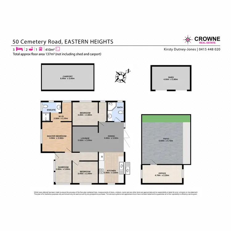 Floorplan of Homely house listing, 50 Cemetery Road, Eastern Heights QLD 4305