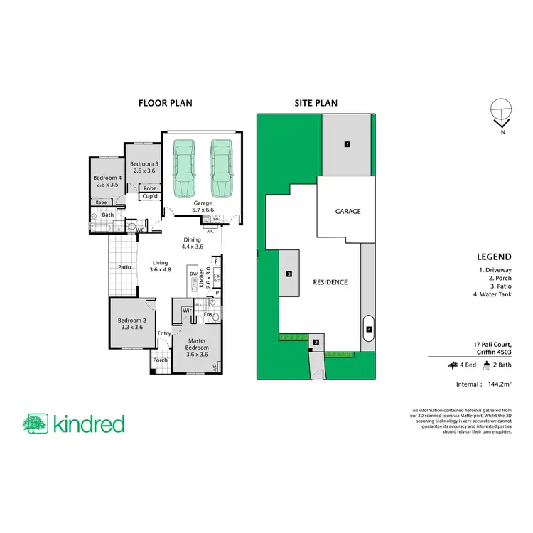 Floorplan of Homely house listing, 17 Pali Court, Griffin QLD 4503