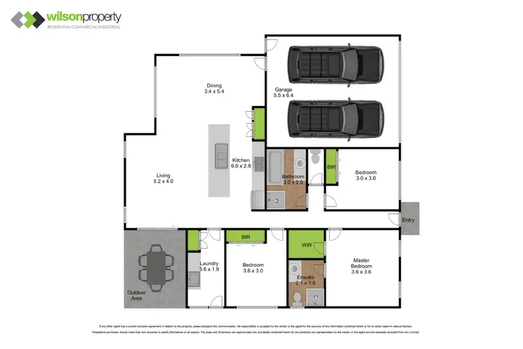 Floorplan of Homely unit listing, 5B Holden Crescent, Traralgon VIC 3844