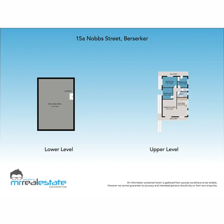 Floorplan of Homely house listing, 15a Nobbs Street, Berserker QLD 4701