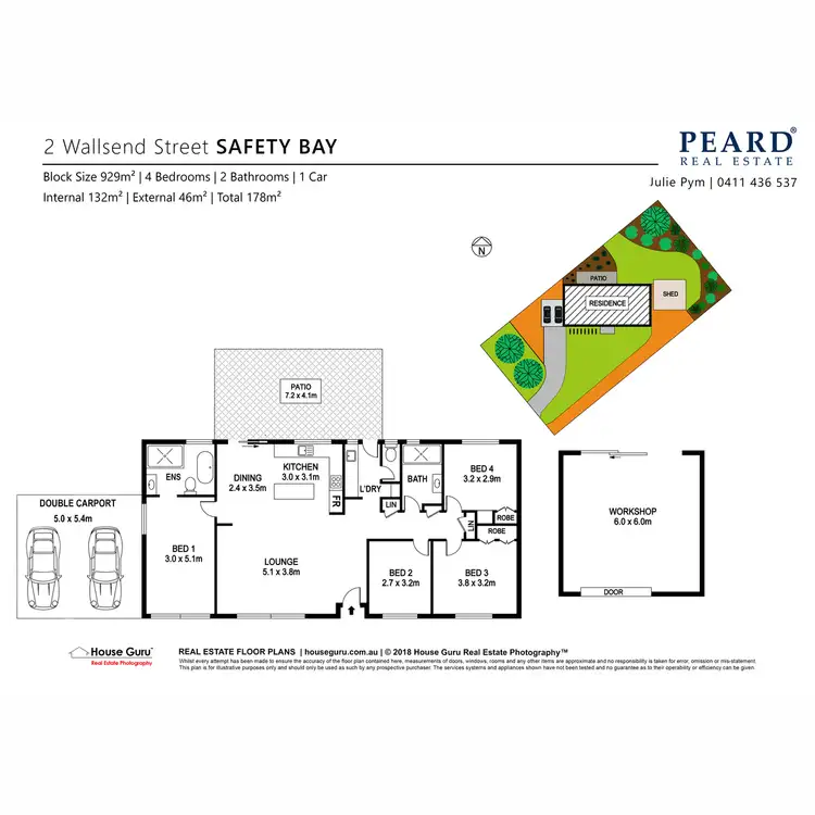 Floorplan of Homely house listing, 2 Wallsend Street, Safety Bay WA 6169