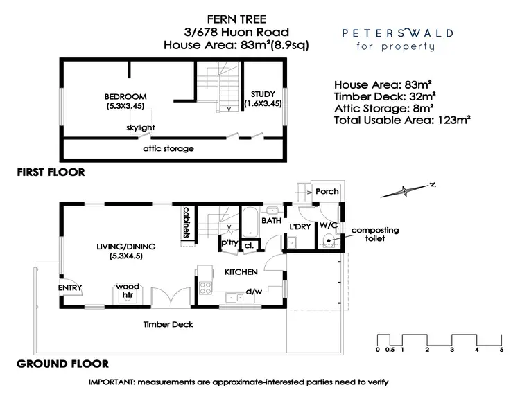 Floorplan of Homely villa listing, 3/678 Huon Road, Fern Tree TAS 7054