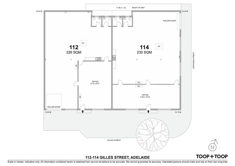 Floorplan of Homely warehouse listing, 112-114 Gilles Street, Adelaide SA 5000