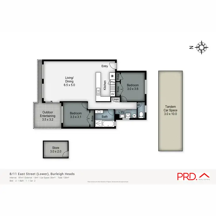 Floorplan of Homely unit listing, 8/11 East Street, Burleigh Heads QLD 4220