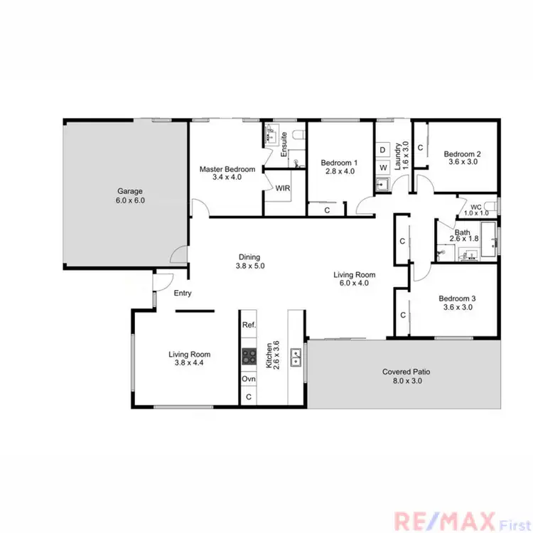 Floorplan of Homely house listing, 21 Nebo Street, Caloundra West QLD 4551