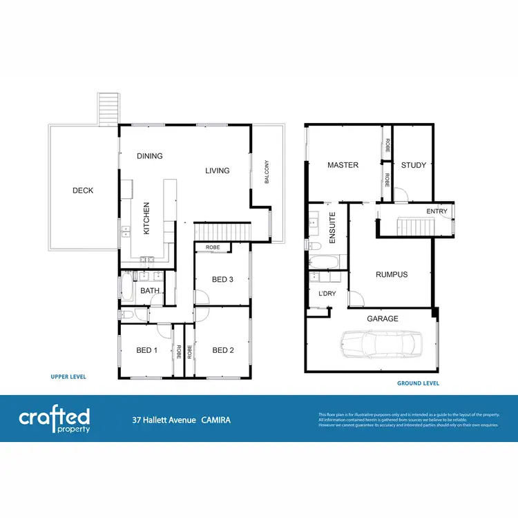 Floorplan of Homely house listing, 37 Hallett Avenue, Camira QLD 4300