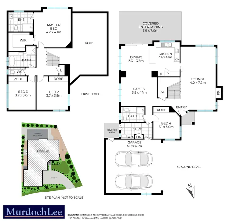 Floorplan of Homely house listing, 18 Somerset Way, Castle Hill NSW 2154