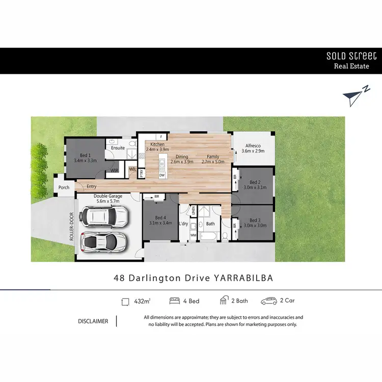Floorplan of Homely house listing, 48 Darlington Drive, Yarrabilba QLD 4207
