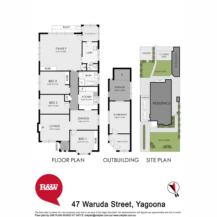 Floorplan of Homely house listing, 47 Waruda Street, Yagoona NSW 2199