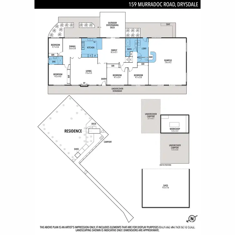 Floorplan of Homely house listing, 159 Murradoc Road, Drysdale VIC 3222