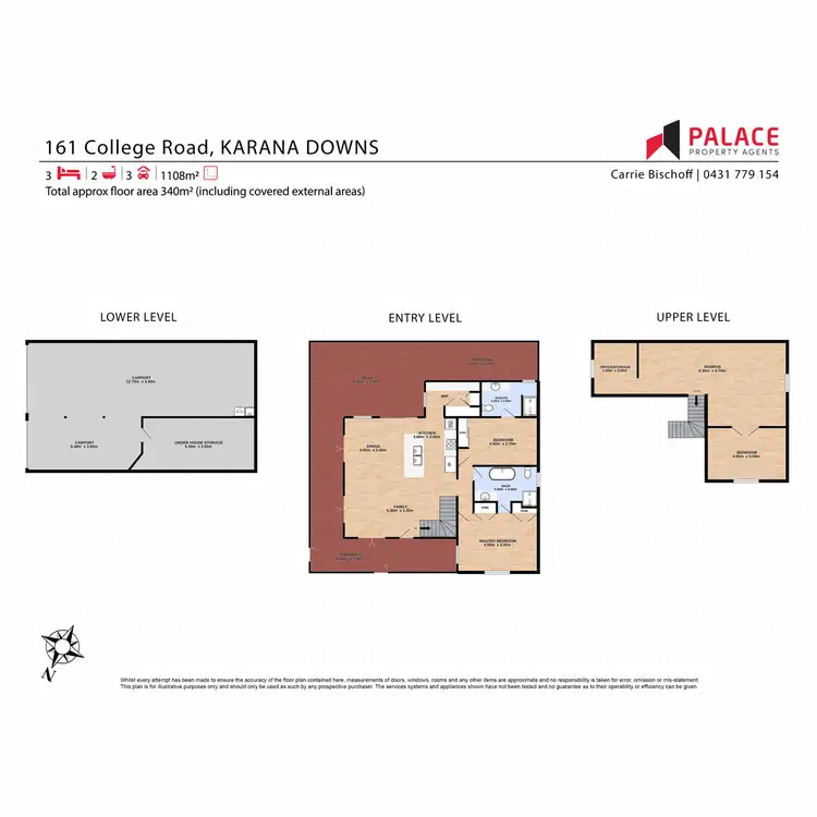 Floorplan of Homely house listing, 161 College Road, Karana Downs QLD 4306