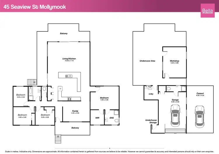 Floorplan of Homely house listing, 45 Seaview Street, Mollymook NSW 2539