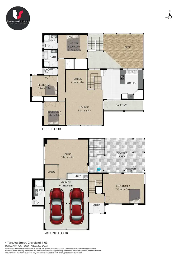 Floorplan of Homely house listing, 4 Tarcutta Street, Cleveland QLD 4163