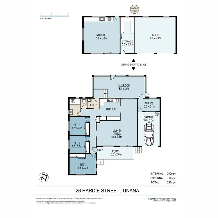 Floorplan of Homely house listing, 26 Hardie Street, Tinana QLD 4650