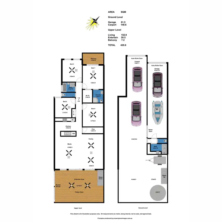 Floorplan of Homely house listing, Address available on request