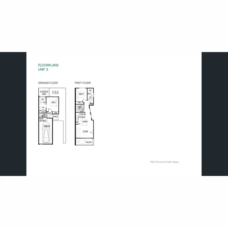 Floorplan of Homely townhouse listing, 3/123 Falconer Street, Southport QLD 4215