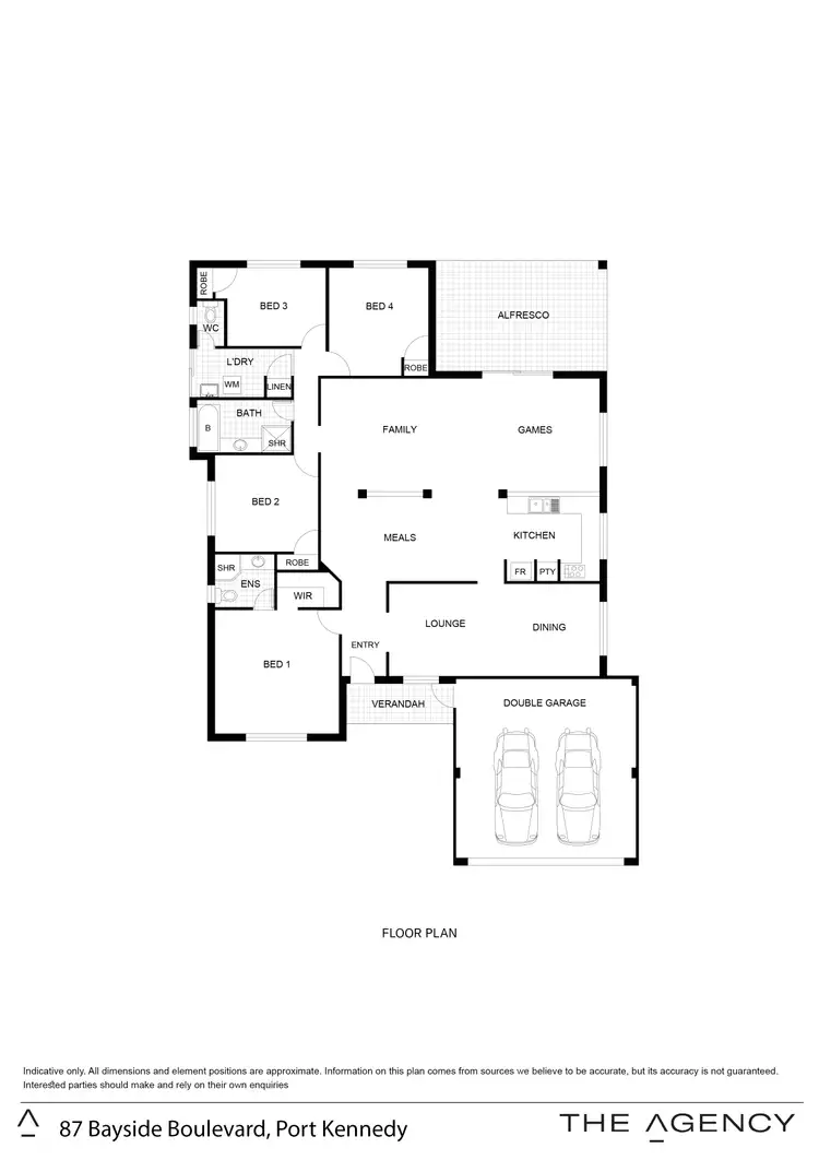 Floorplan of Homely house listing, 87 Bayside Boulevard, Port Kennedy WA 6172