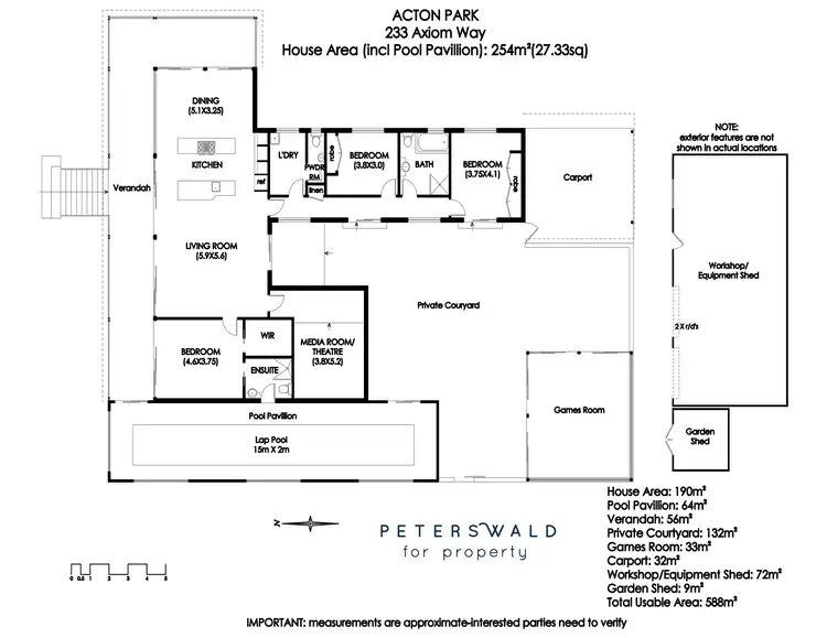 Floorplan of Homely rural property listing, 233 Axiom Way, Acton Park TAS 7170