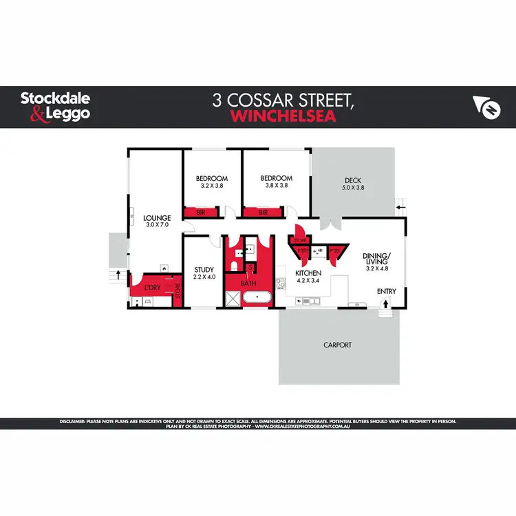 Floorplan of Homely house listing, 3 Cossar Street, Winchelsea VIC 3241