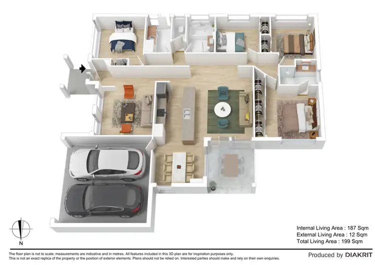 Floorplan of Homely house listing, 7 Tamsin Court, Regents Park QLD 4118