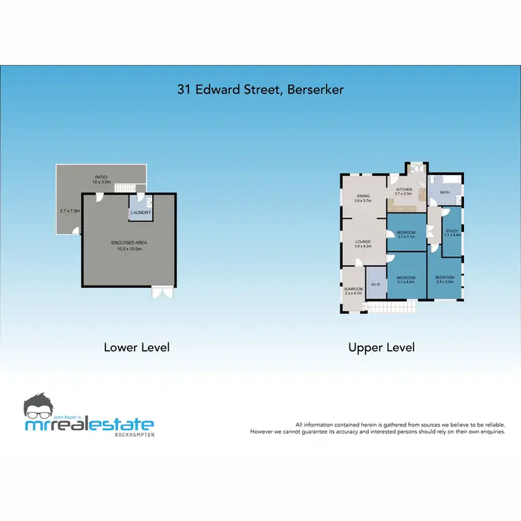 Floorplan of Homely house listing, 31 Edward Street, Berserker QLD 4701