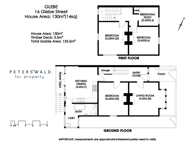 Floorplan of Homely house listing, 16 Glebe Street, Glebe TAS 7000