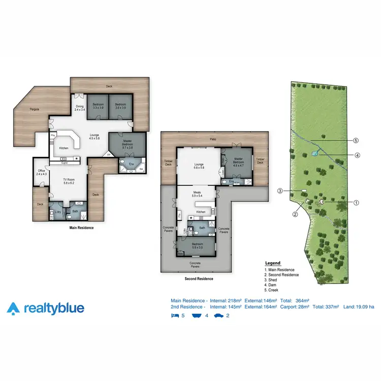 Floorplan of Homely rural property listing, 53 Tucki Road, Tucki Tucki NSW 2480