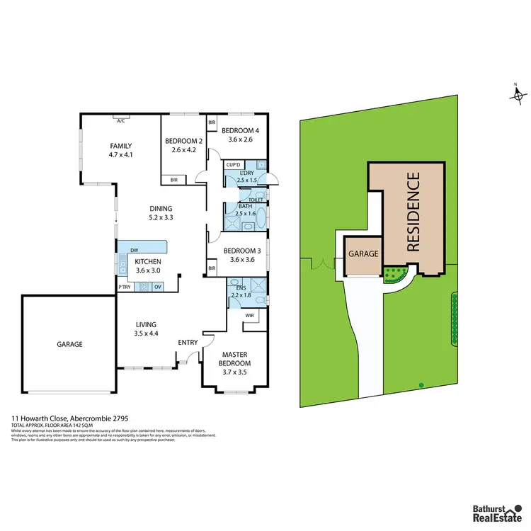 Floorplan of Homely house listing, 11 Howarth Close, Abercrombie NSW 2795