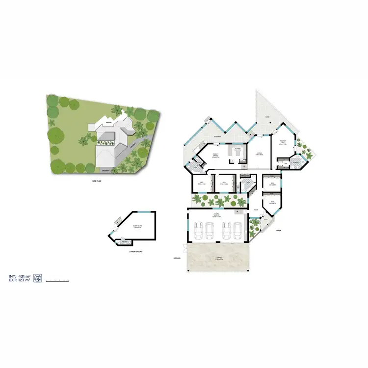 Floorplan of Homely house listing, 16 Highland Drive, Terranora NSW 2486