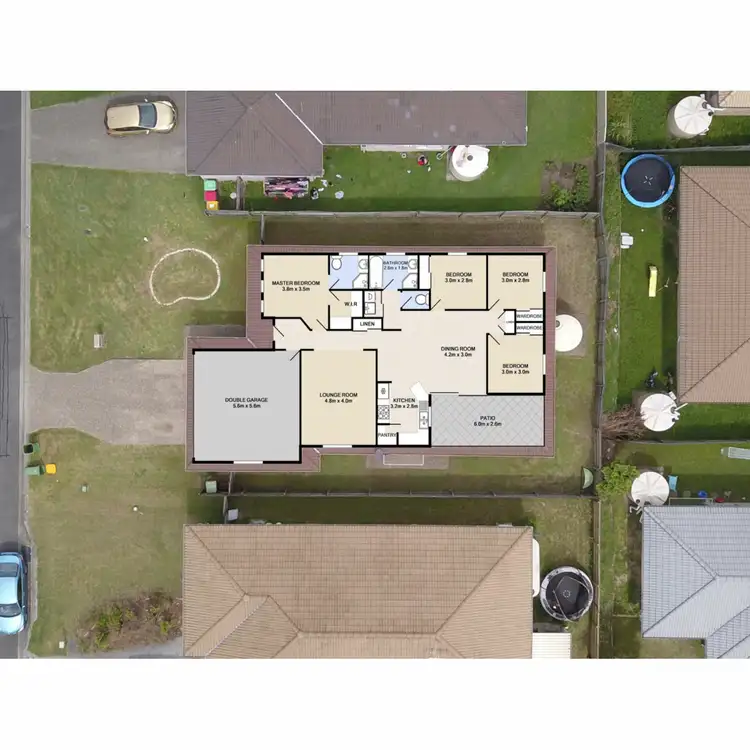Floorplan of Homely house listing, 94 Anna Drive, Raceview QLD 4305