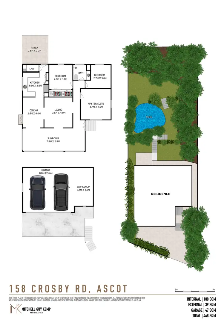 Floorplan of Homely house listing, 158 Crosby Road, Ascot QLD 4007
