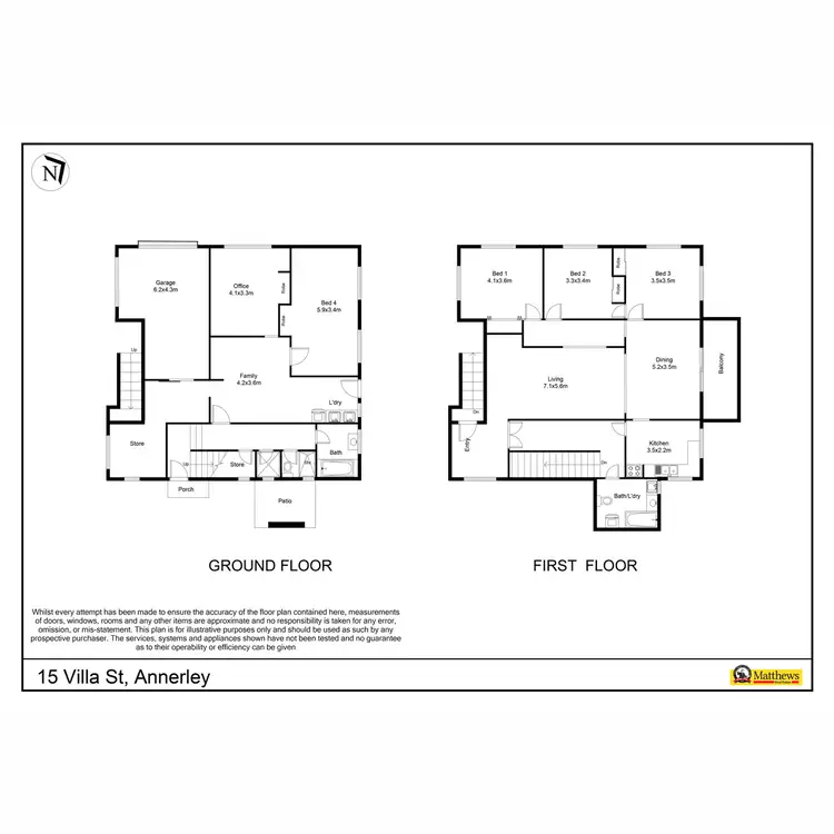 Floorplan of Homely house listing, 15 Villa Street, Annerley QLD 4103