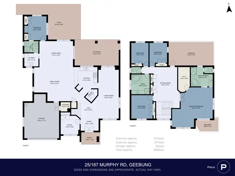 Floorplan of Homely house listing, 25/187 Murphy Road, Geebung QLD 4034