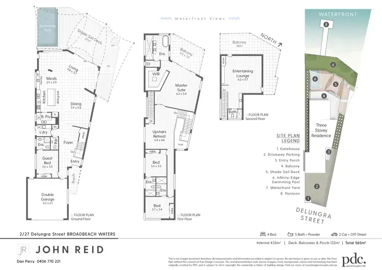 Floorplan of Homely villa listing, 2/27 Delungra Street, Broadbeach Waters QLD 4218