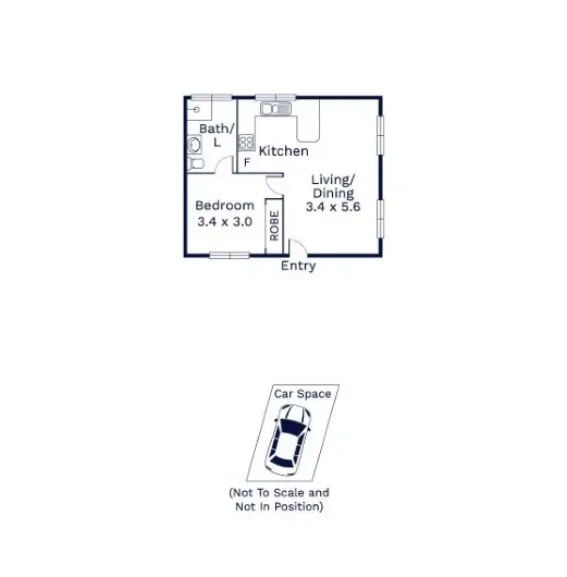 Floorplan of Homely apartment listing, 9/16 Eldridge Street, Footscray VIC 3011