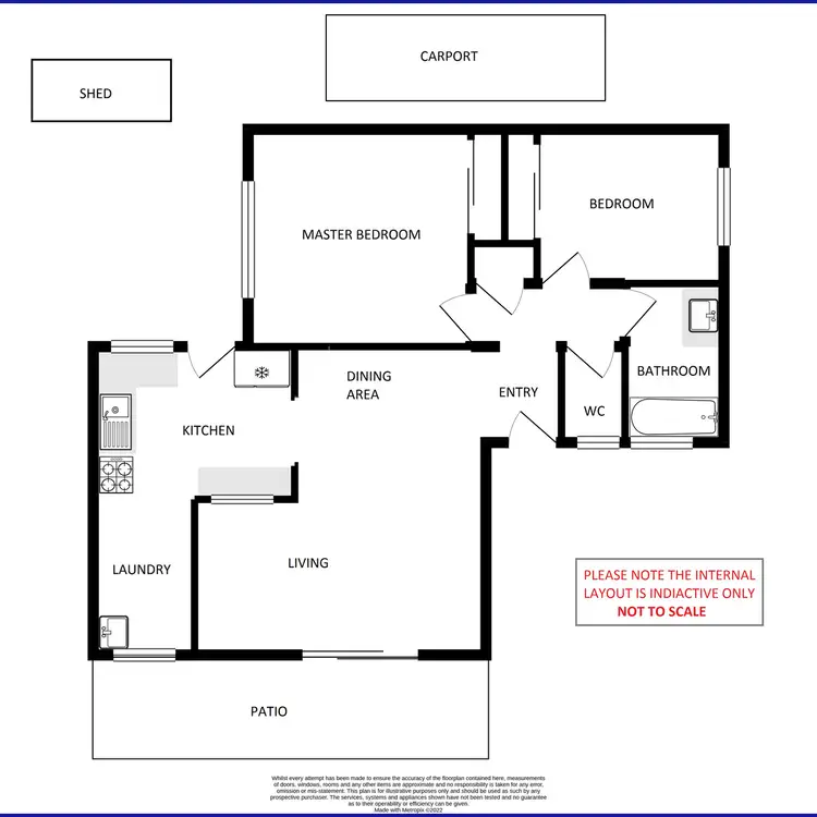 Floorplan of Homely villa listing, 57 Hybanthus Road, Ferndale WA 6148