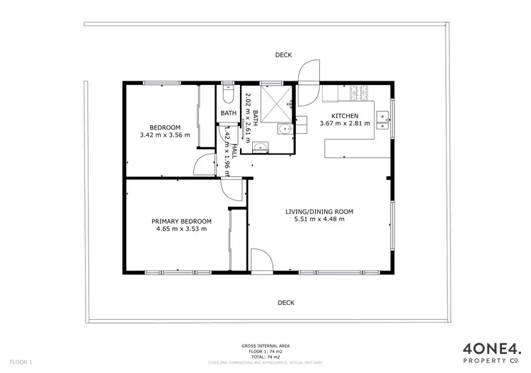 Floorplan of Homely rural property listing, 1254 Gordon River Road, Westerway TAS 7140