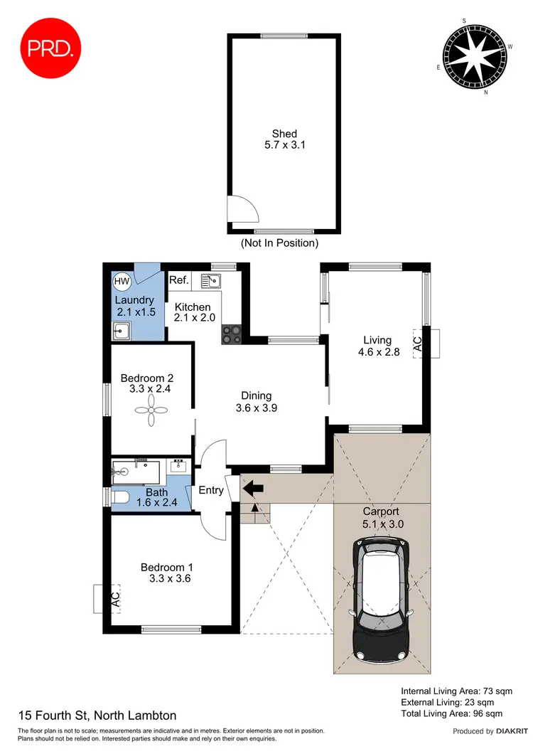 Floorplan of Homely house listing, 15 Fourth Street, North Lambton NSW 2299